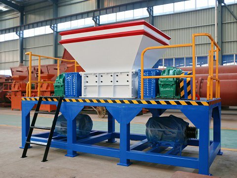  Double shaft shredder 